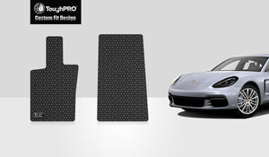 CUSTOM FIT FOR PORSCHE Panamera 2024 Two Front Mats