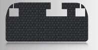 CUSTOM FIT FOR TOYOTA Sienna 2017 Cargo Mat (3rd Row Fold Up)