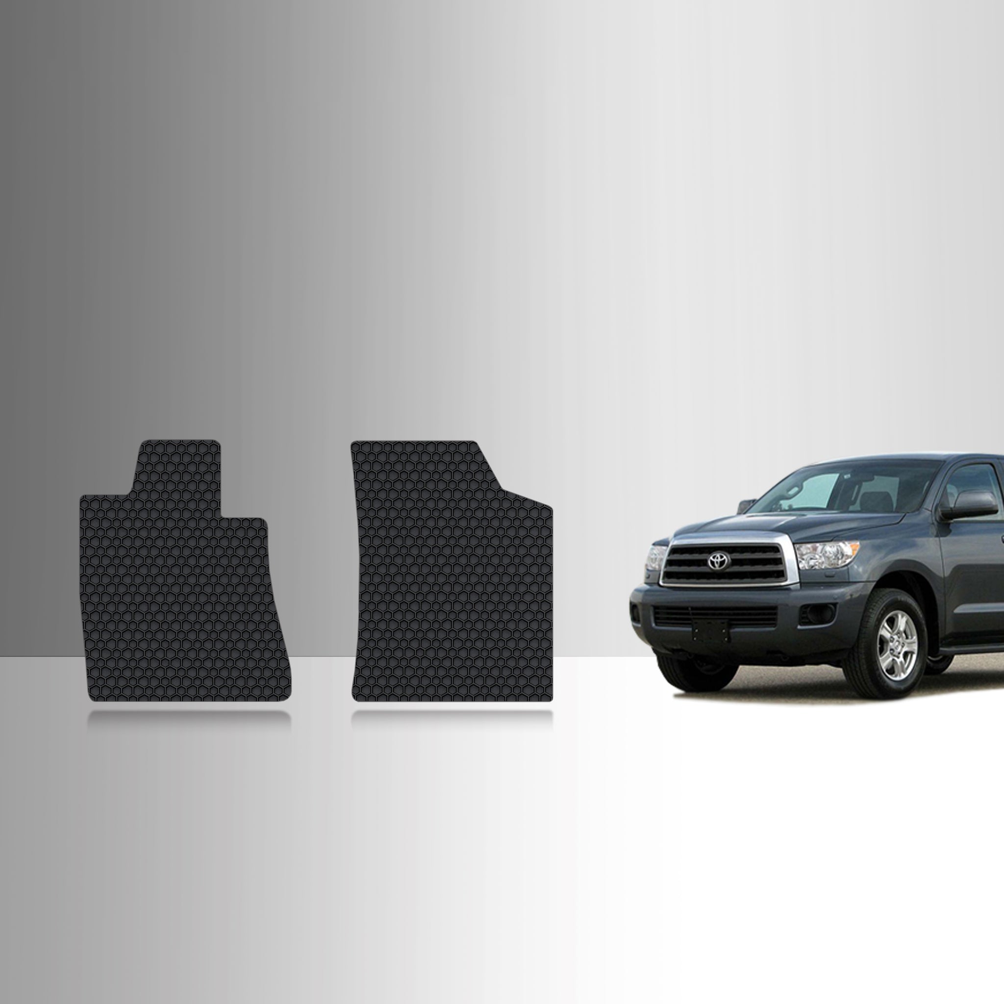 CUSTOM FIT FOR TOYOTA Sequoia 2004 Two Front Mats