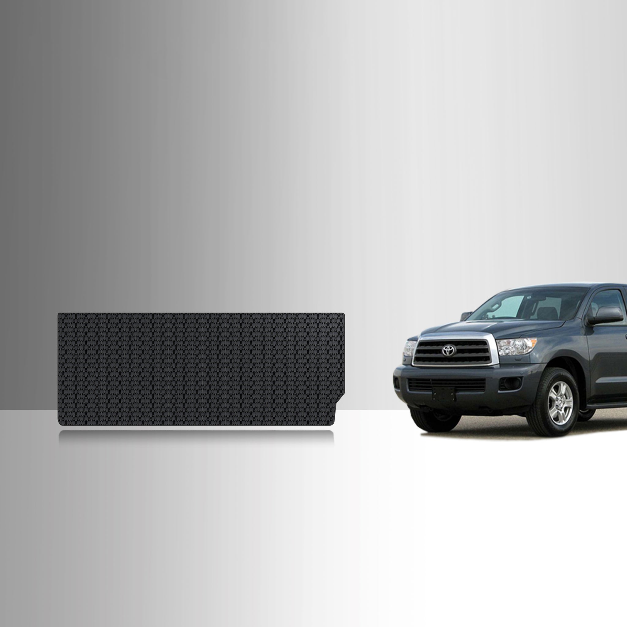 CUSTOM FIT FOR TOYOTA Sequoia 2003 Cargo Mat (3rd Row Up)