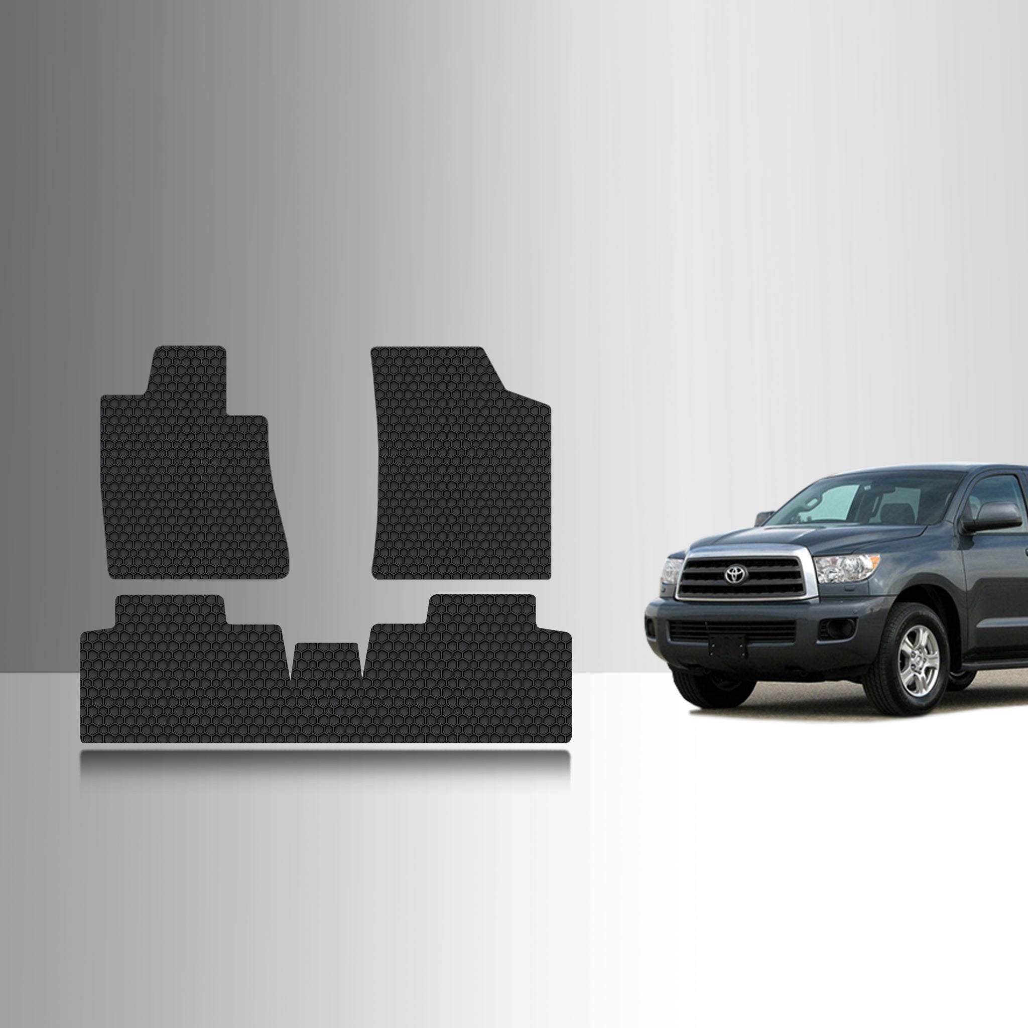 CUSTOM FIT FOR TOYOTA Sequoia 2003 1st & 2nd Row