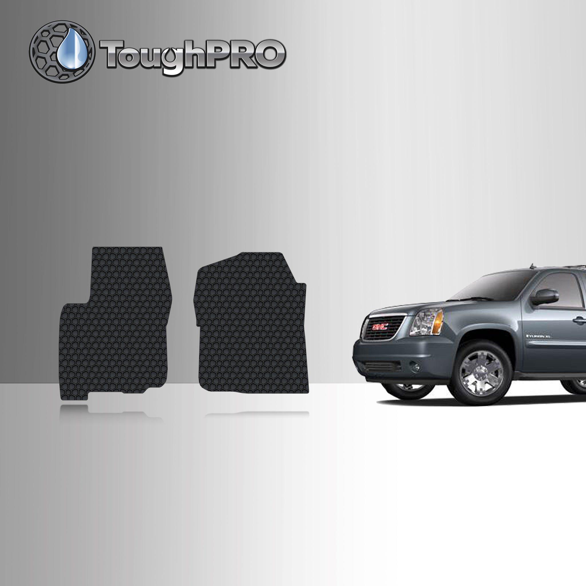 CUSTOM FIT FOR GMC Yukon XL 2002 Two Front Mats