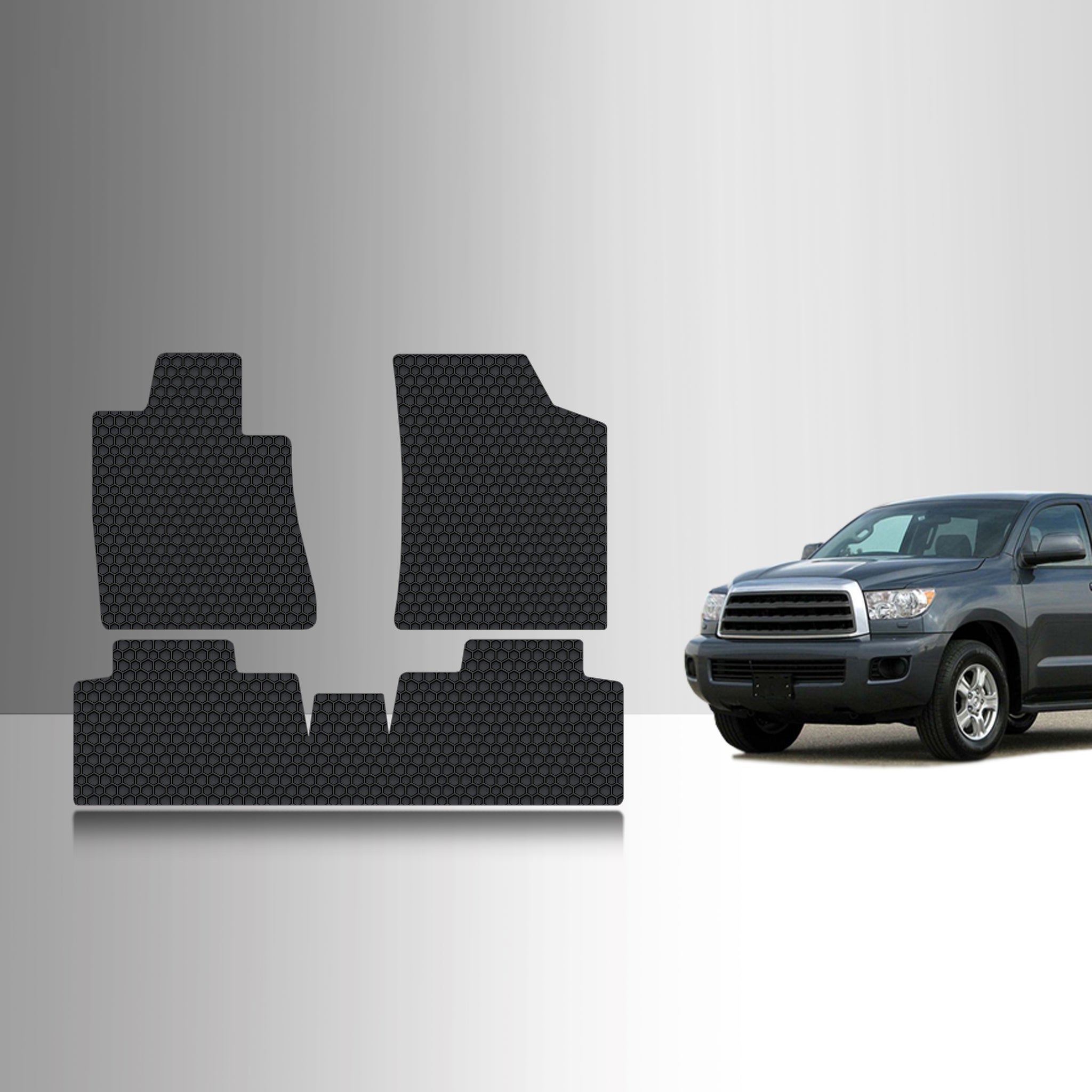 CUSTOM FIT FOR TOYOTA Sequoia 2007 1st & 2nd Row