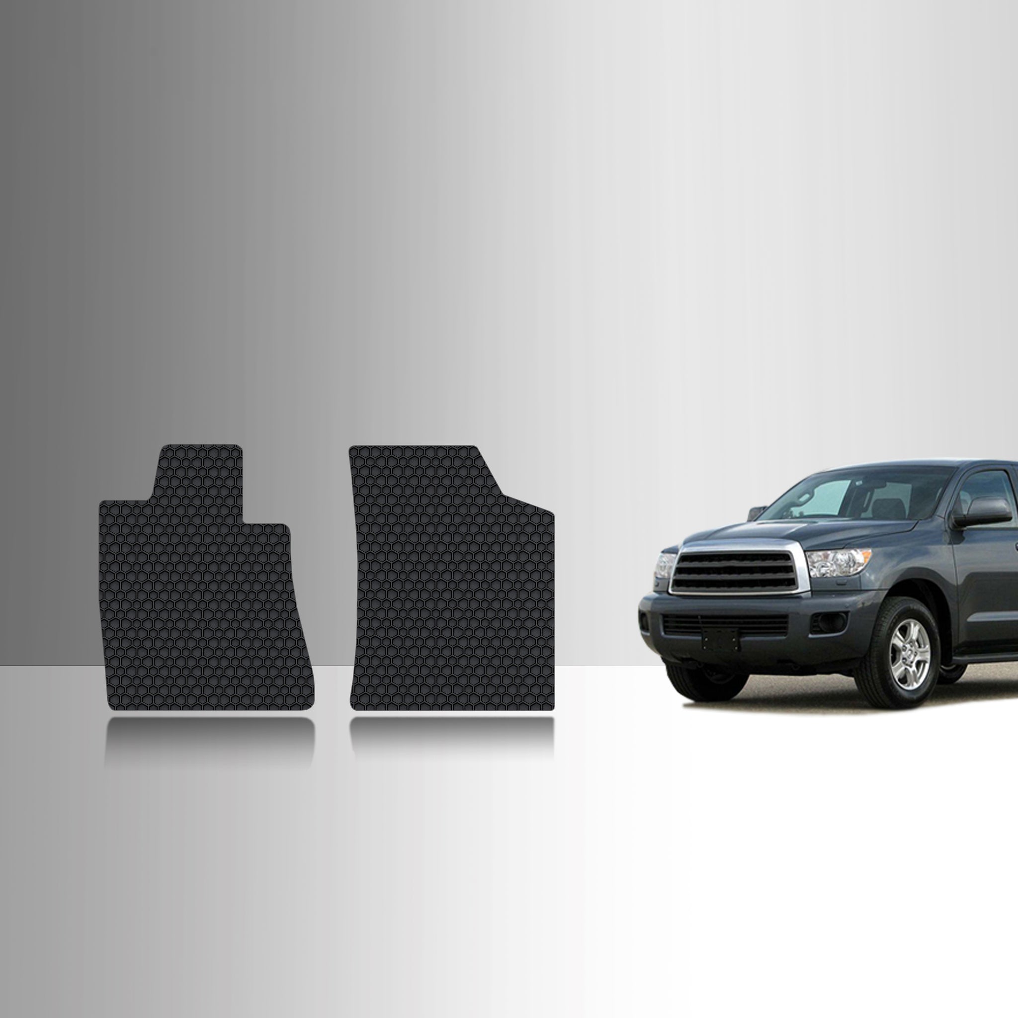 CUSTOM FIT FOR TOYOTA Sequoia 2005 Two Front Mats