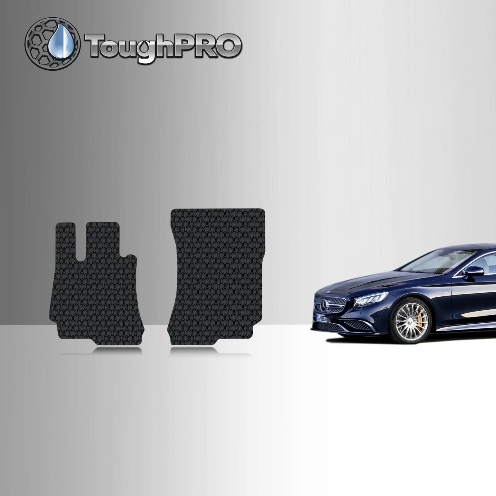 CUSTOM FIT FOR MERCEDES-BENZ S600 2010 Two Front Mats