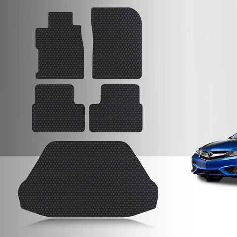 CUSTOM FIT FOR ACURA ILX 2013 Full Set Floor + Cargo Mats