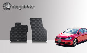 CUSTOM FIT FOR VOLKSWAGEN Golf GTI 2024 Two Front Mats