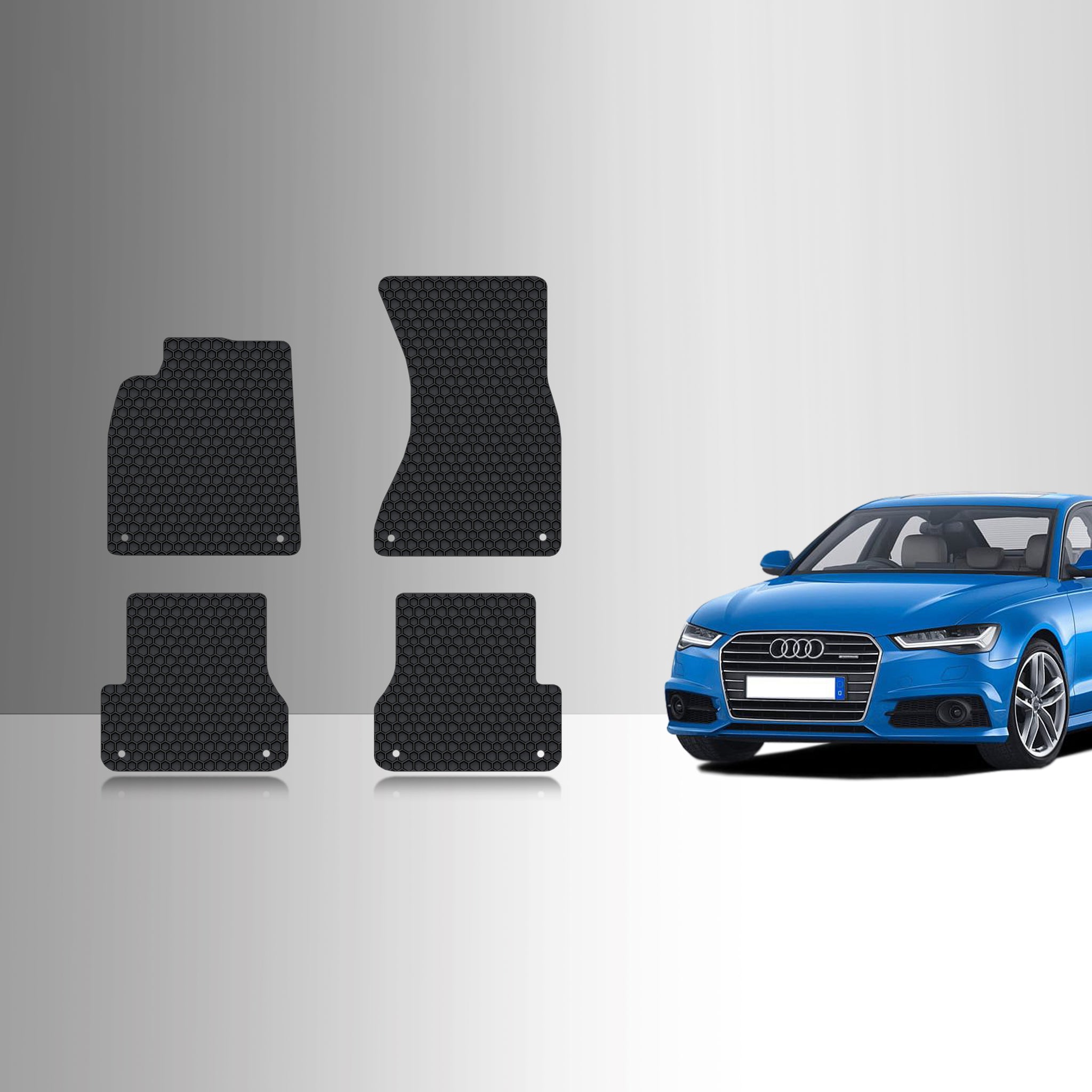 CUSTOM FIT FOR AUDI A6 2016 1st & 2nd Row