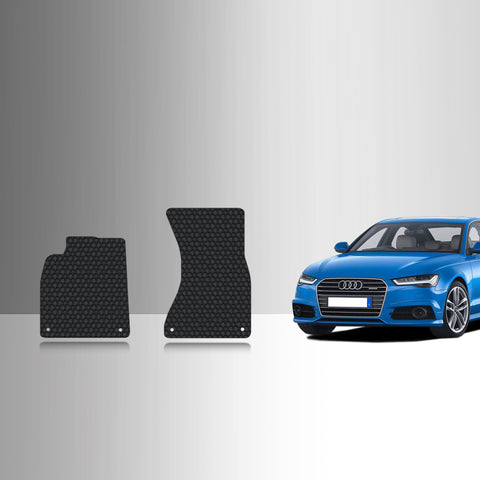 CUSTOM FIT FOR AUDI A6 2015 Two Front Mats