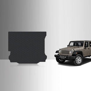 CUSTOM FIT FOR JEEP Wrangler Unlimited 2018 Cargo Mat 4 Door JK