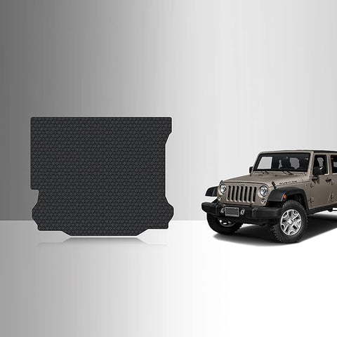 CUSTOM FIT FOR JEEP Wrangler Unlimited 2018 Cargo Mat 4 Door JK