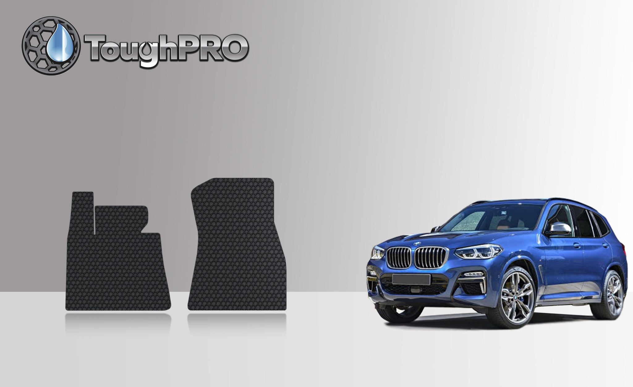 CUSTOM FIT FOR BMW X7 2024 Two Front Mats