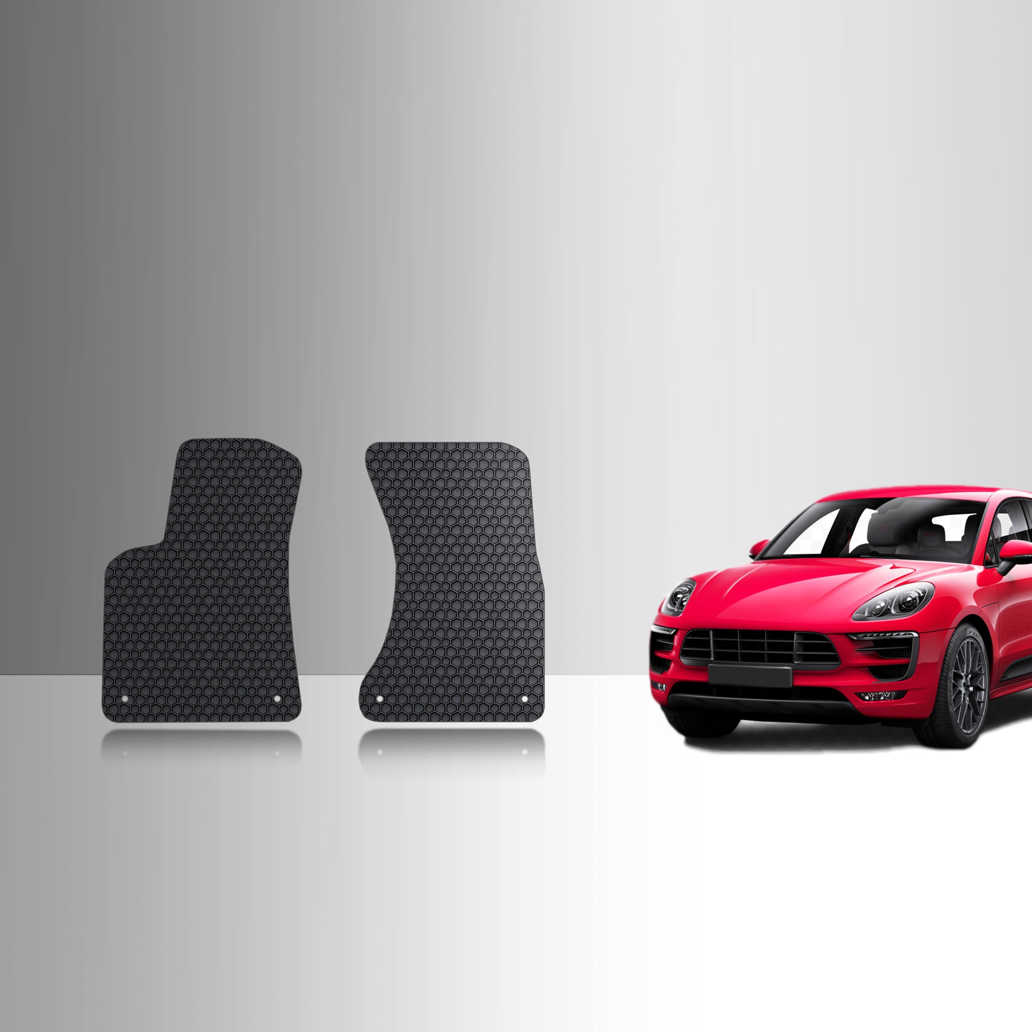 CUSTOM FIT FOR PORSCHE Macan 2022 Two Front Mats