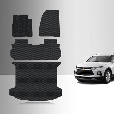 CUSTOM FIT FOR Chevrolet Blazer 2019 Full Set Floor + Cargo Mats