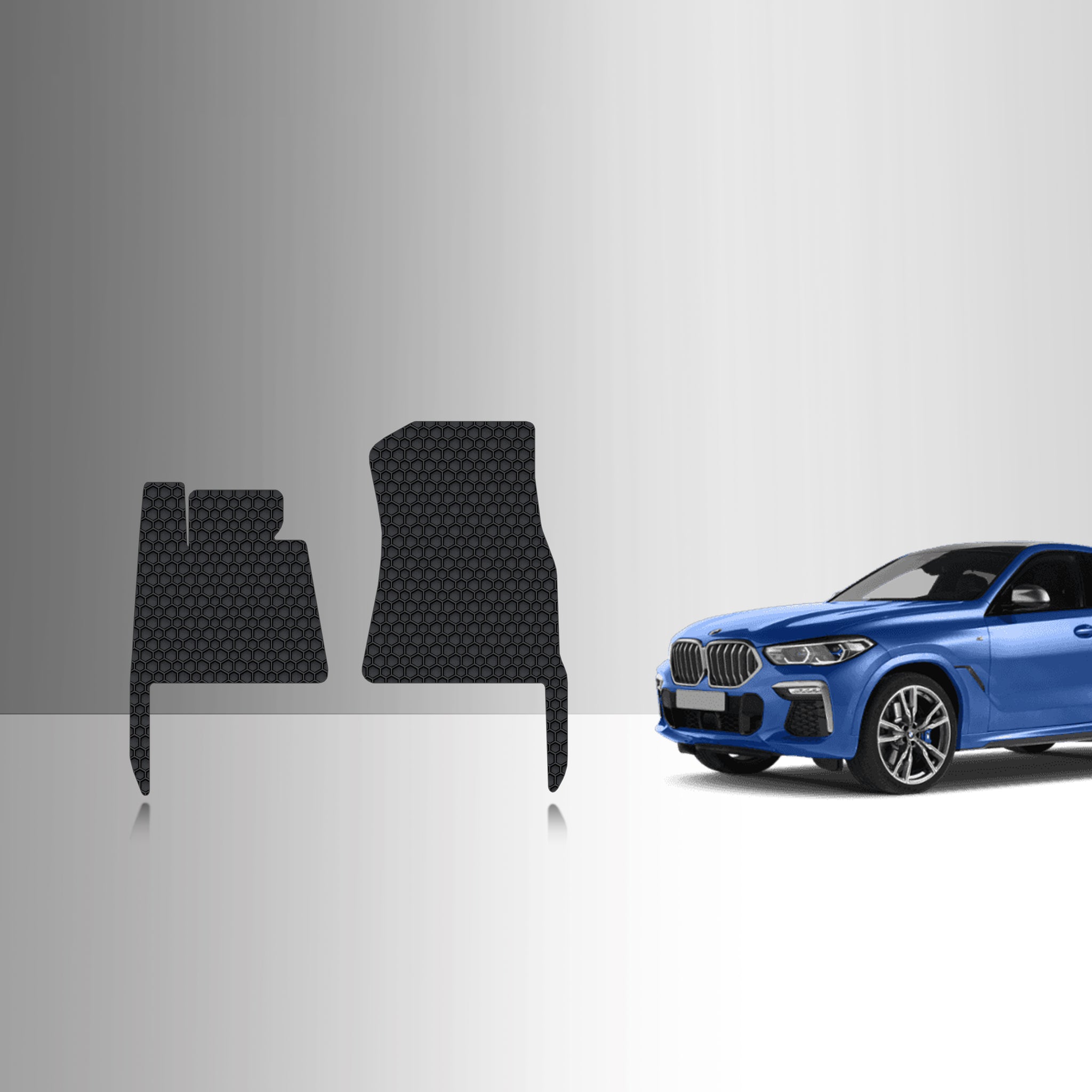 CUSTOM FIT FOR BMW X6 2020 Two Front Mats