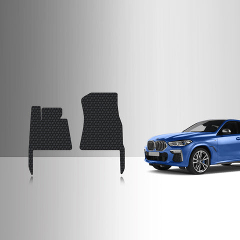 CUSTOM FIT FOR BMW X6 2020 Two Front Mats