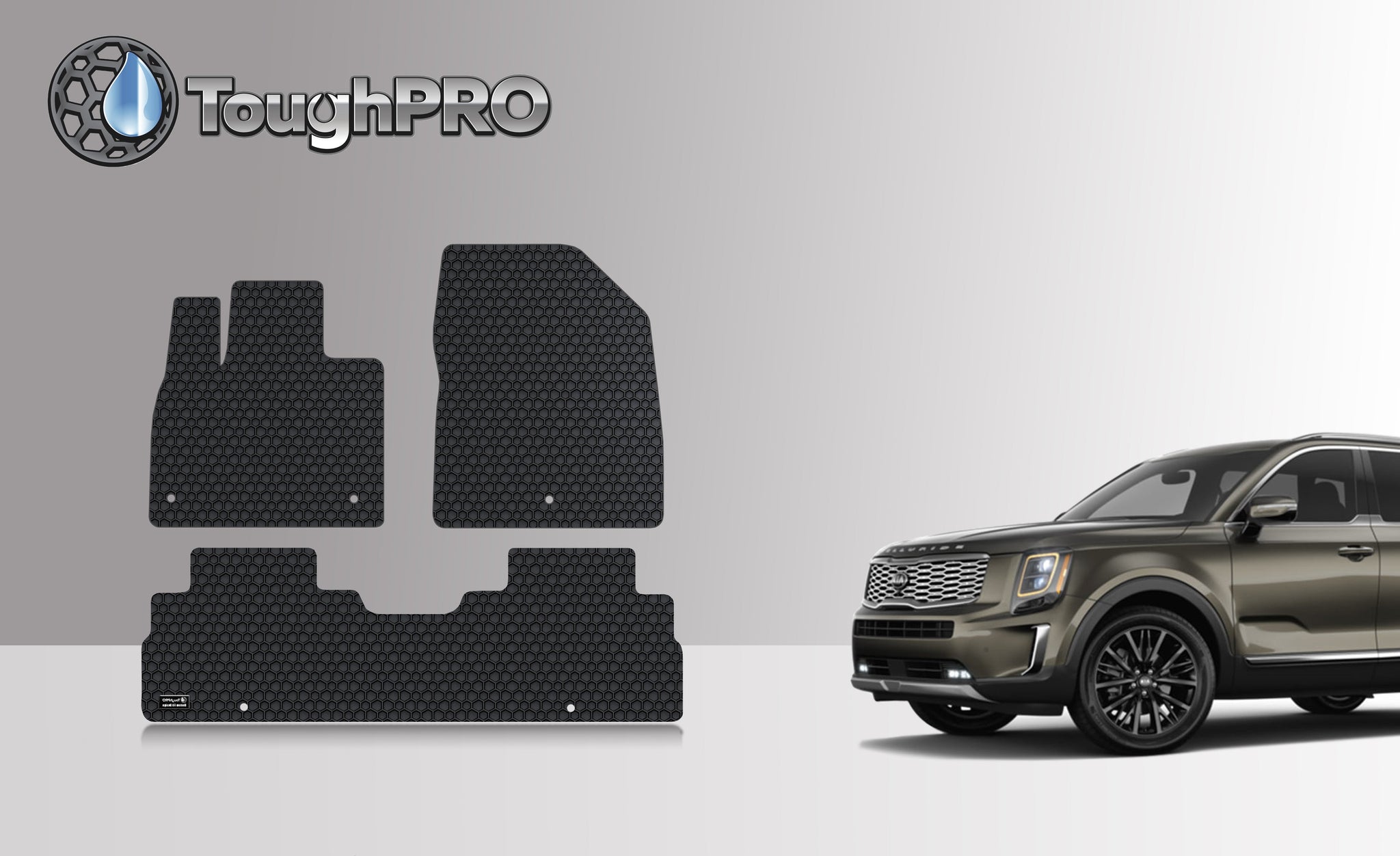 CUSTOM FIT FOR KIA Telluride 2024 Front Row 2nd Row