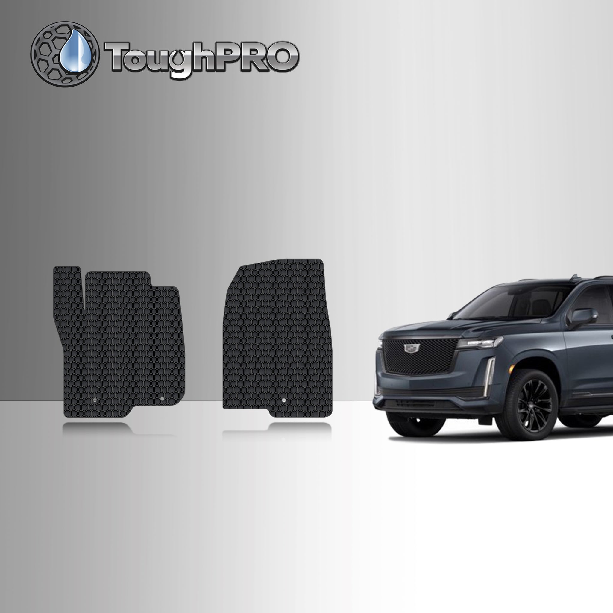 CUSTOM FIT FOR CADILLAC Escalade 2023 Two Front Mats