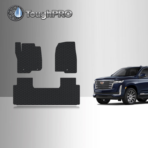 CUSTOM FIT FOR CADILLAC Escalade 2025 1st & 2nd Row Floor Mats