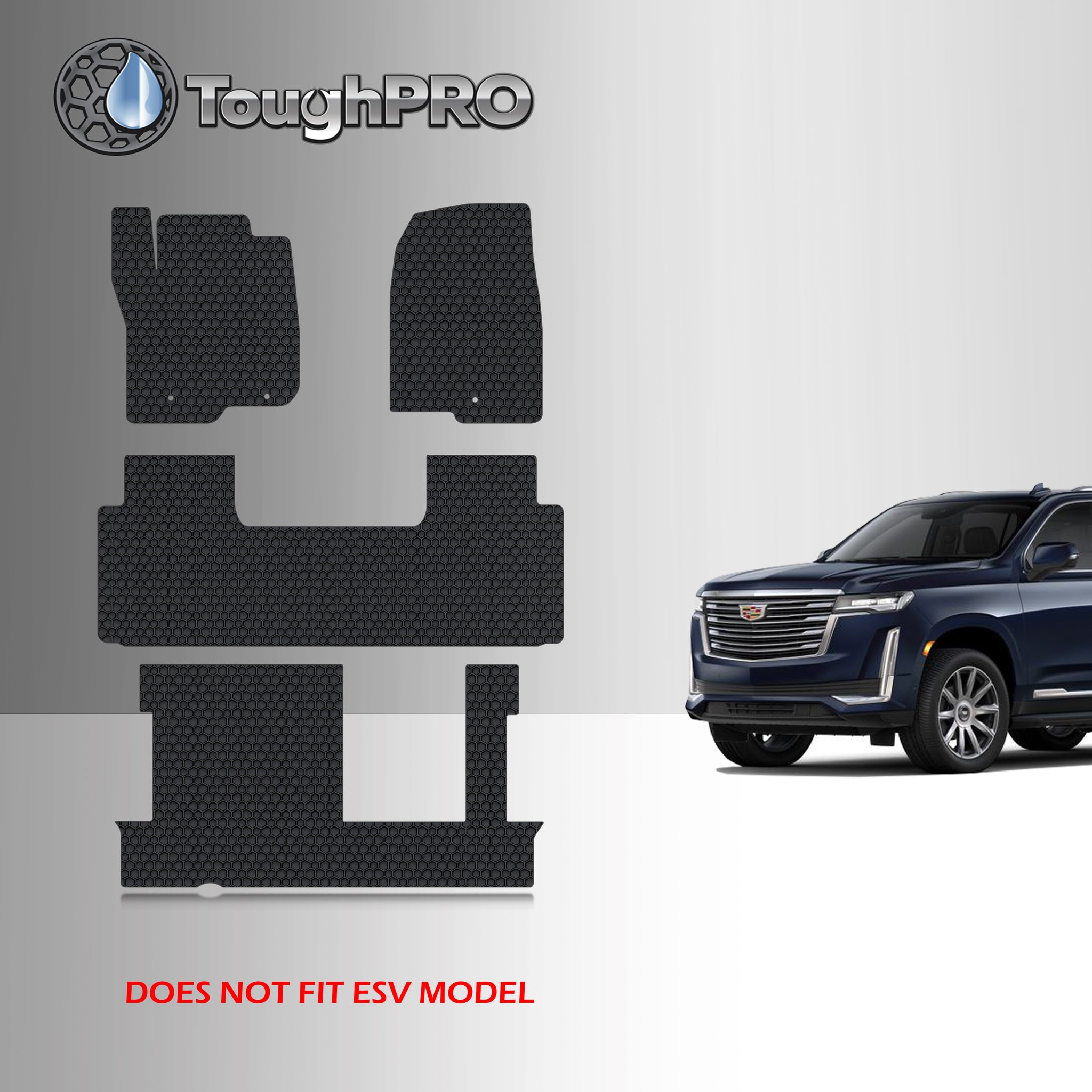 CUSTOM FIT FOR CADILLAC Escalade 2022 Front Row 2nd Row 3rd Row BENCH SEATING