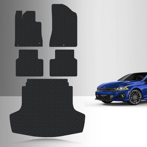 CUSTOM FIT FOR KIA K5 2024 Full Set Floor + Cargo Mats