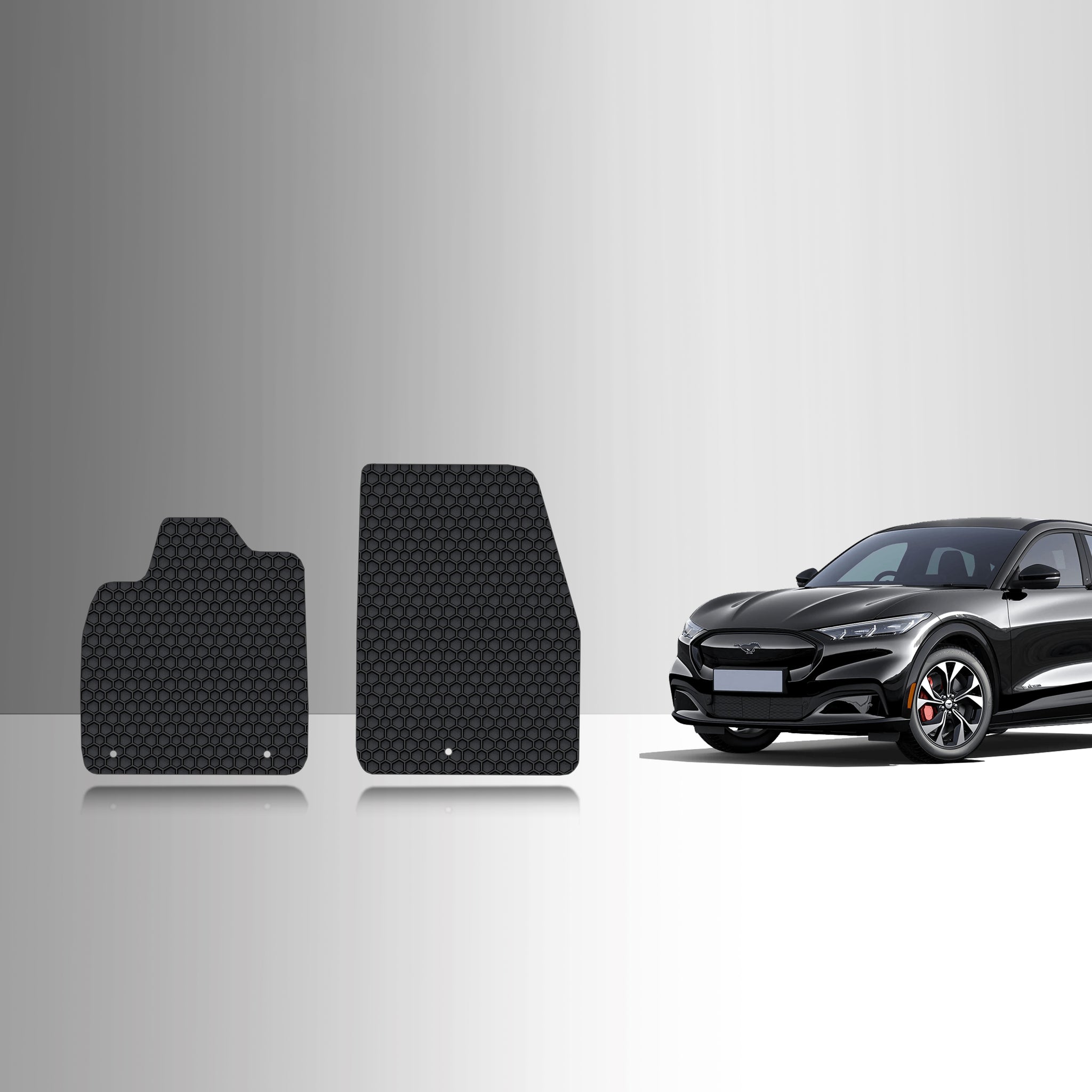 CUSTOM FIT FOR FORD Mustang Mach-E 2022 Two Front Mats