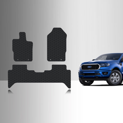 CUSTOM FIT FOR FORD Ranger 2019 1st & 2nd Row Super Crew