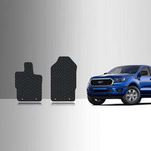 CUSTOM FIT FOR FORD Ranger 2020 Two Front Mats