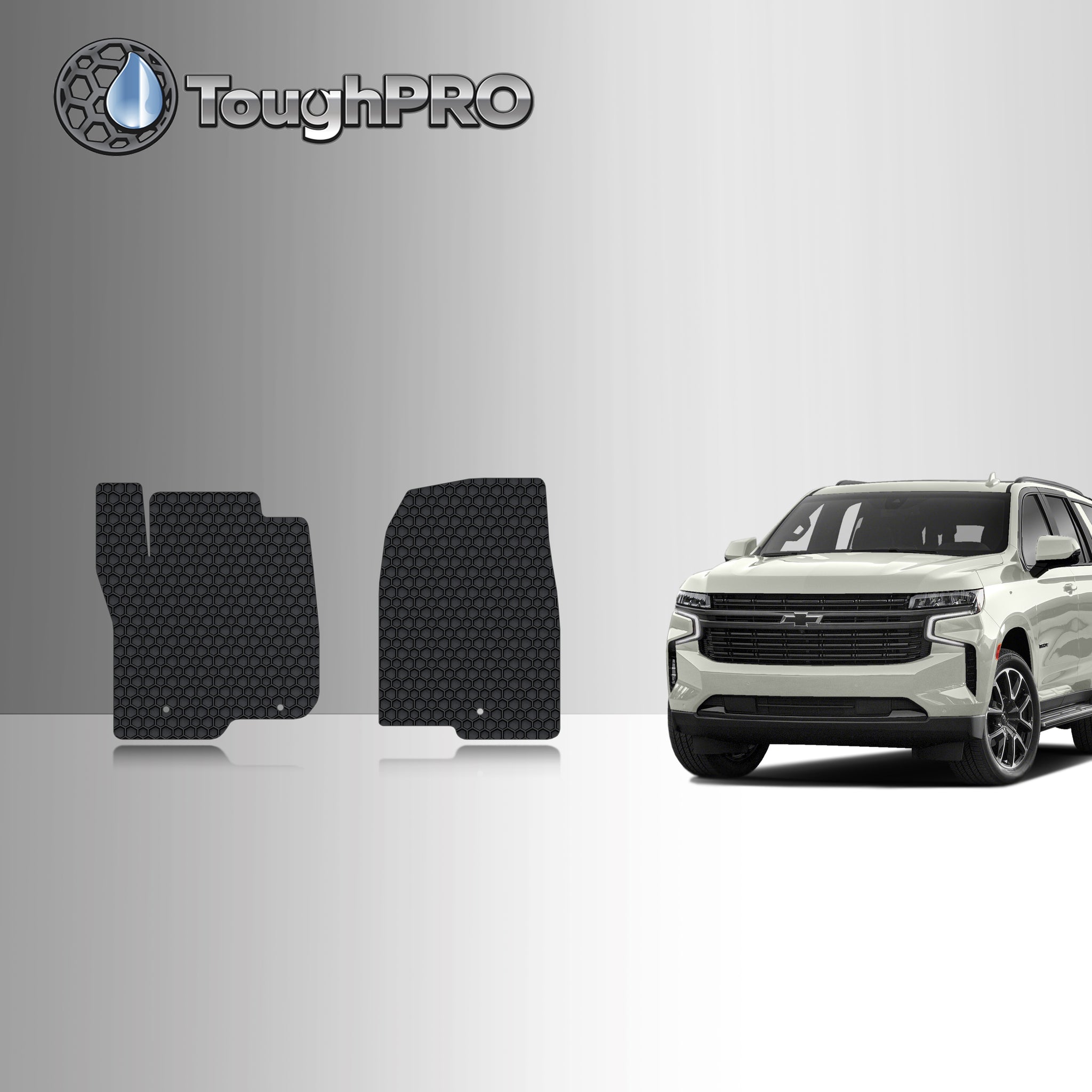 CUSTOM FIT FOR CHEVROLET Tahoe 2021 Two Front Mats