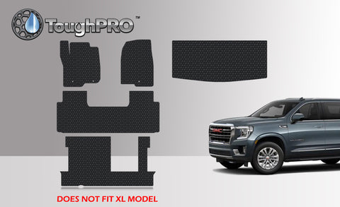 CUSTOM FIT FOR GMC Yukon Denali 2021 Front Row 2nd Row 3rd Row Trunk Mat (3rd Row Up) 2nd Row BENCH SEATING