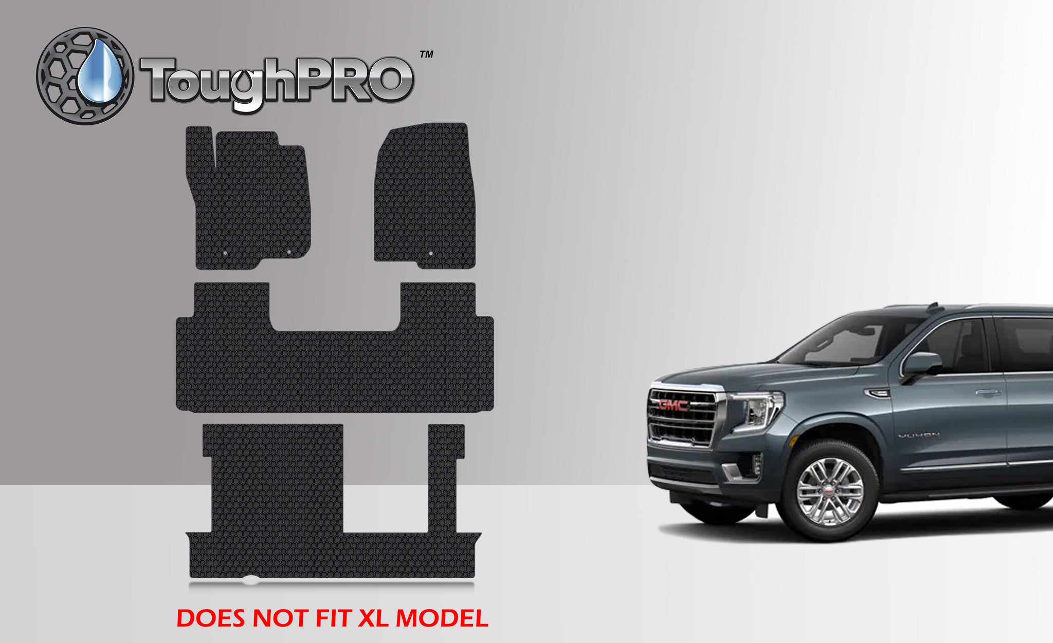CUSTOM FIT FOR GMC Yukon Denali 2021 Front Row 2nd Row 3rd Row BENCH SEATING