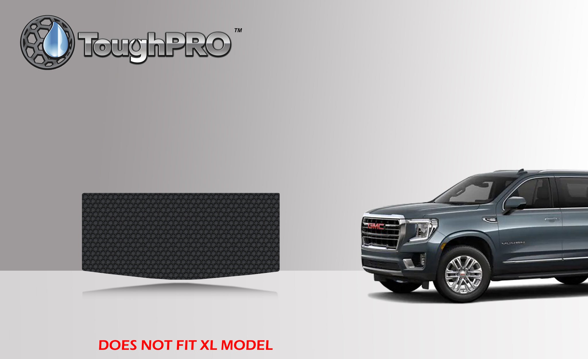CUSTOM FIT FOR GMC Yukon Denali 2023 Cargo Mat (3rd Row Fold Up)