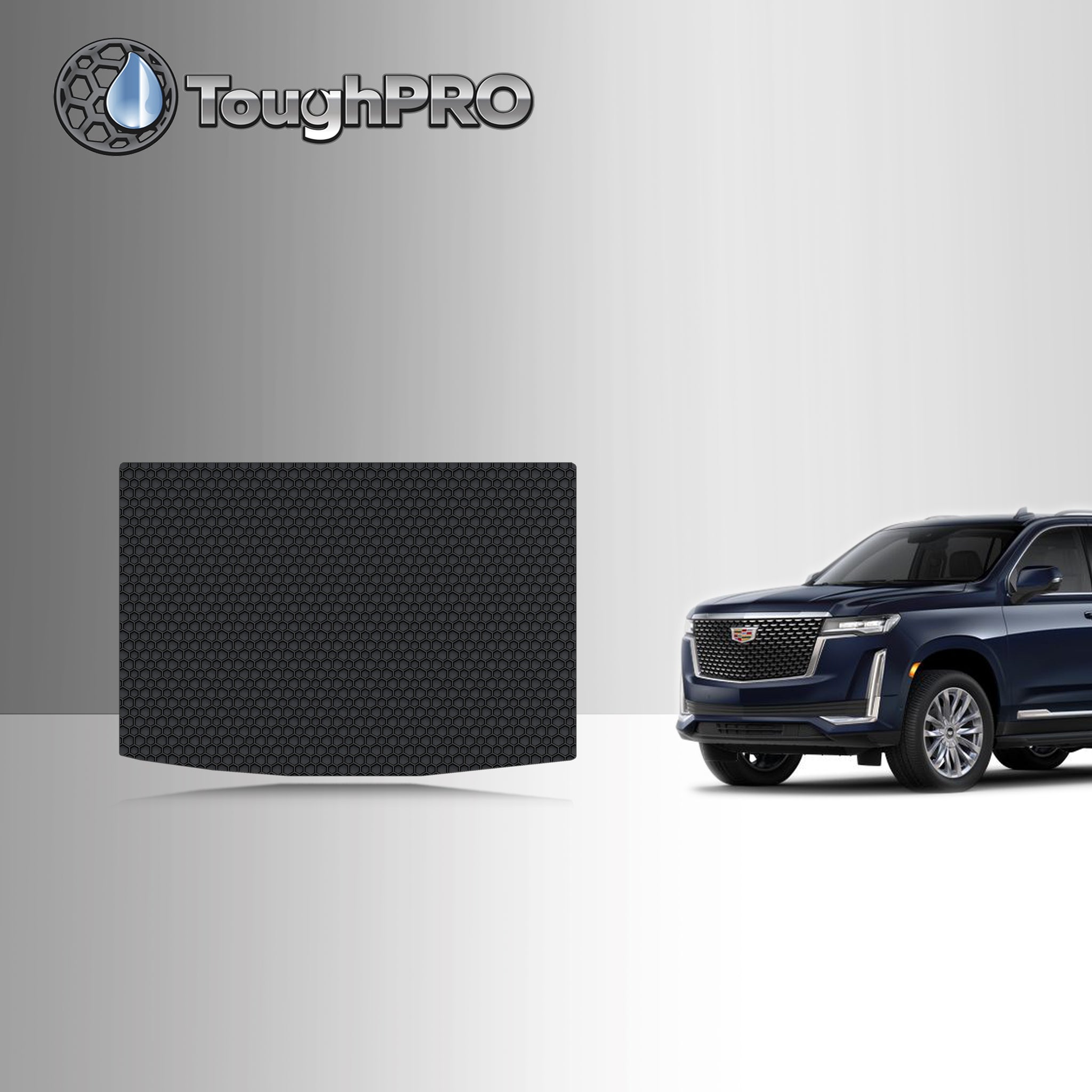 CUSTOM FIT FOR CADILLAC Escalade ESV 2021 Cargo Mat 3rd Row Up