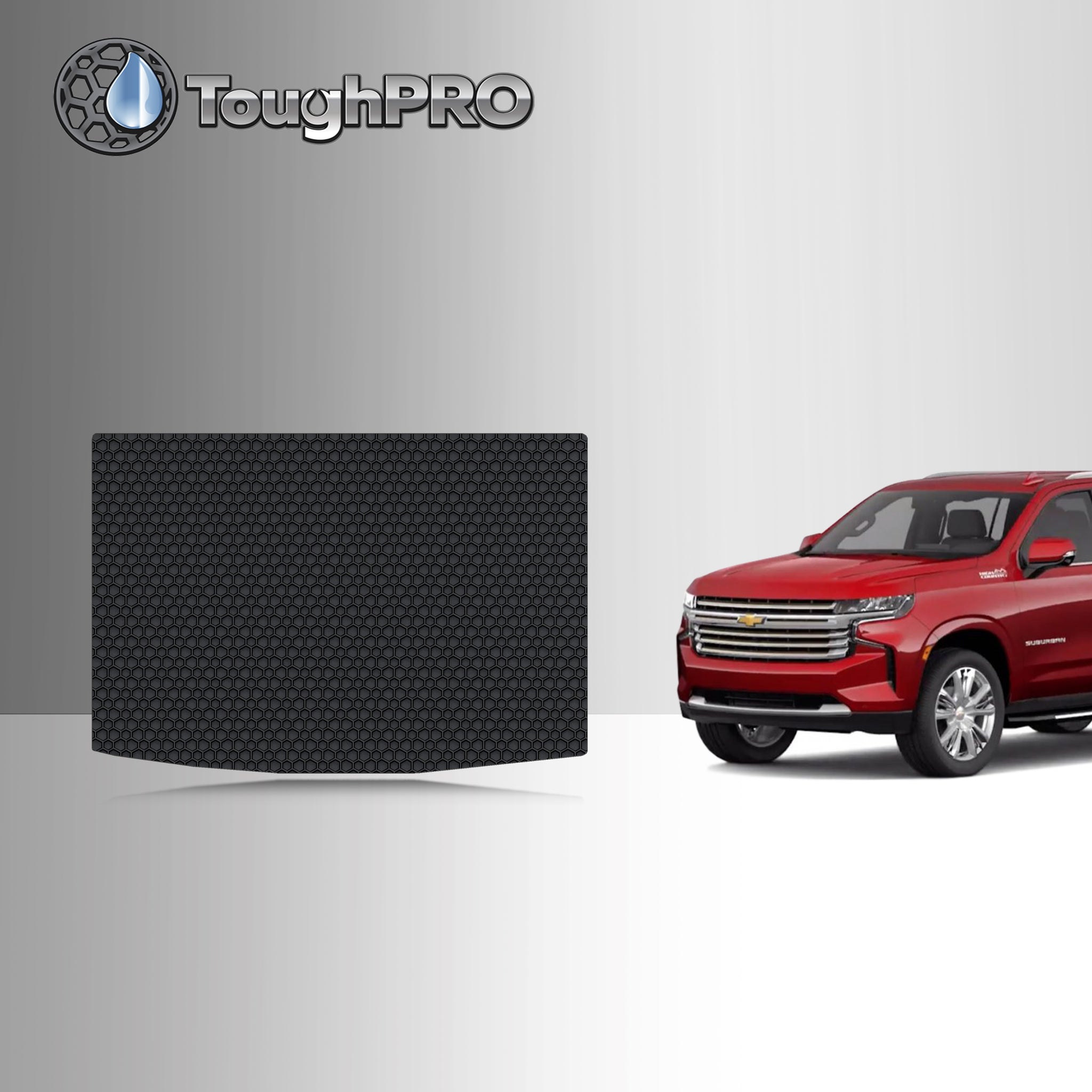 CUSTOM FIT FOR CHEVROLET Suburban 2021 Cargo Mat 3rd Row Up