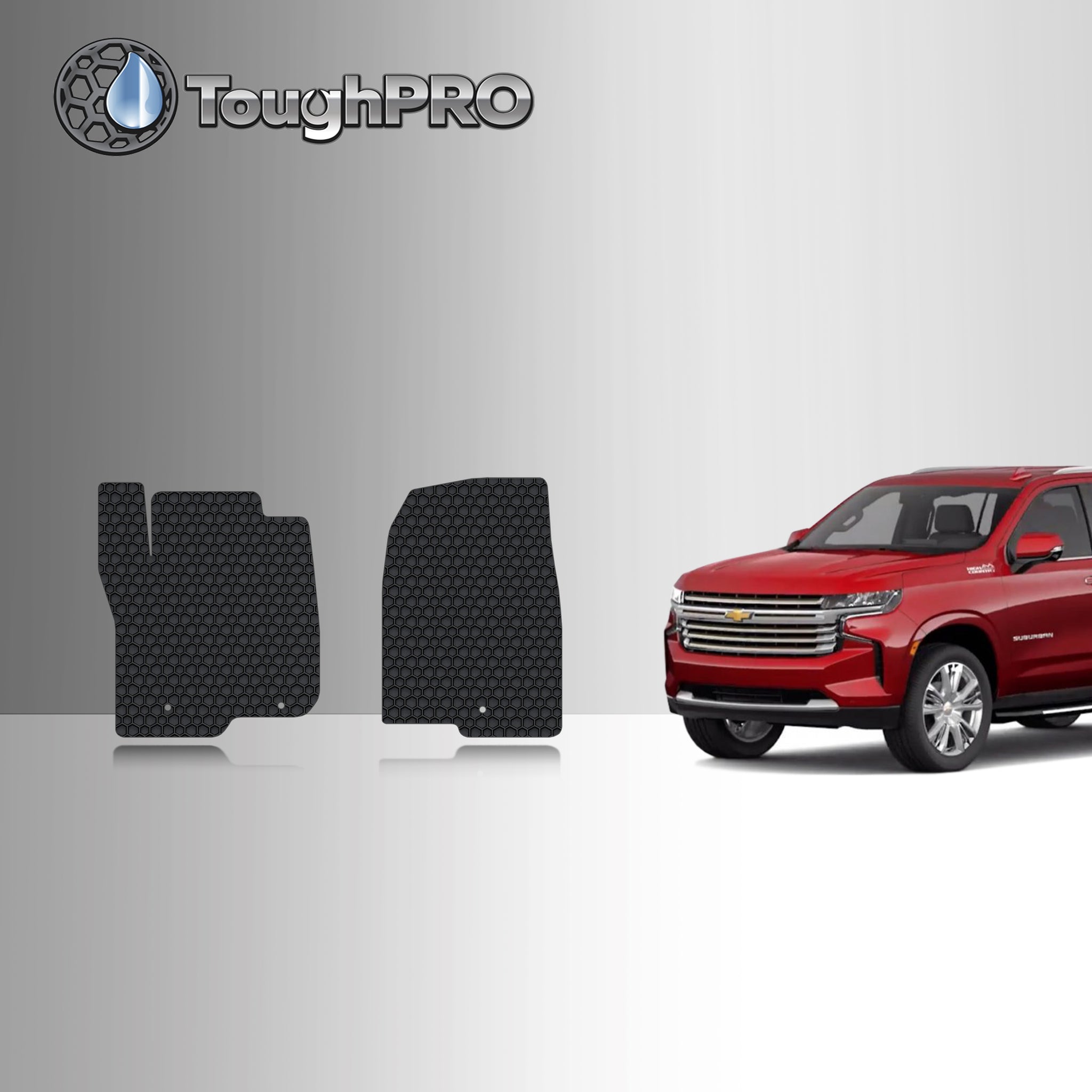 CUSTOM FIT FOR CHEVROLET Suburban 2022 Two Front Mats