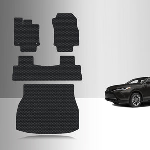 CUSTOM FIT FOR TOYOTA Venza 2021 1st + 2nd Row + Cargo Full set