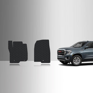 CUSTOM FIT FOR GMC Yukon XL 2022 Two Front Mats