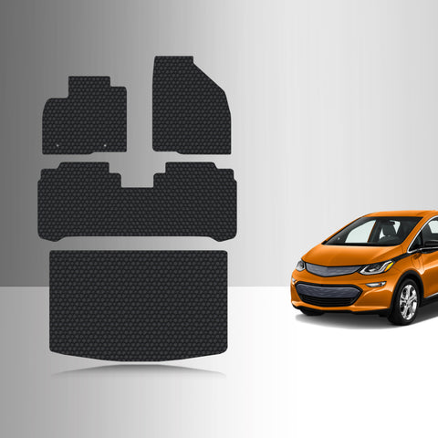 CUSTOM FIT FOR Chevrolet Bolt EUV 2024 Full Set Floor + Cargo Mats