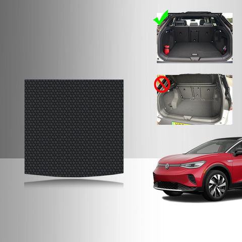 CUSTOM FIT FOR VOLKSWAGEN ID.4 2021 Cargo Mat (With Rails)