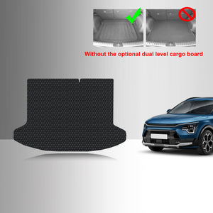 CUSTOM FIT FOR KIA Niro 2023 Cargo Mat (Without Dual Level Cargo Board)