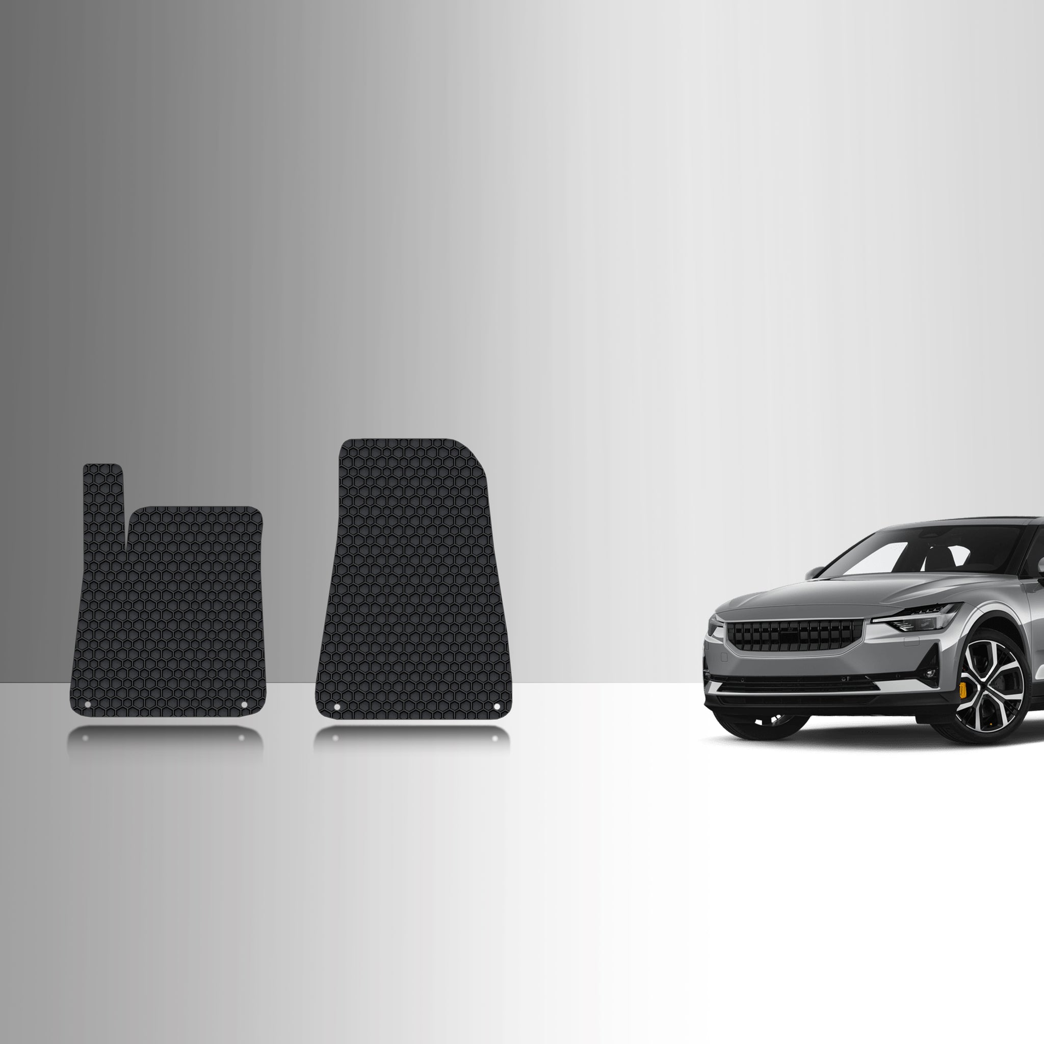 CUSTOM FIT FOR POLESTAR 2 2023 Two Front Mats