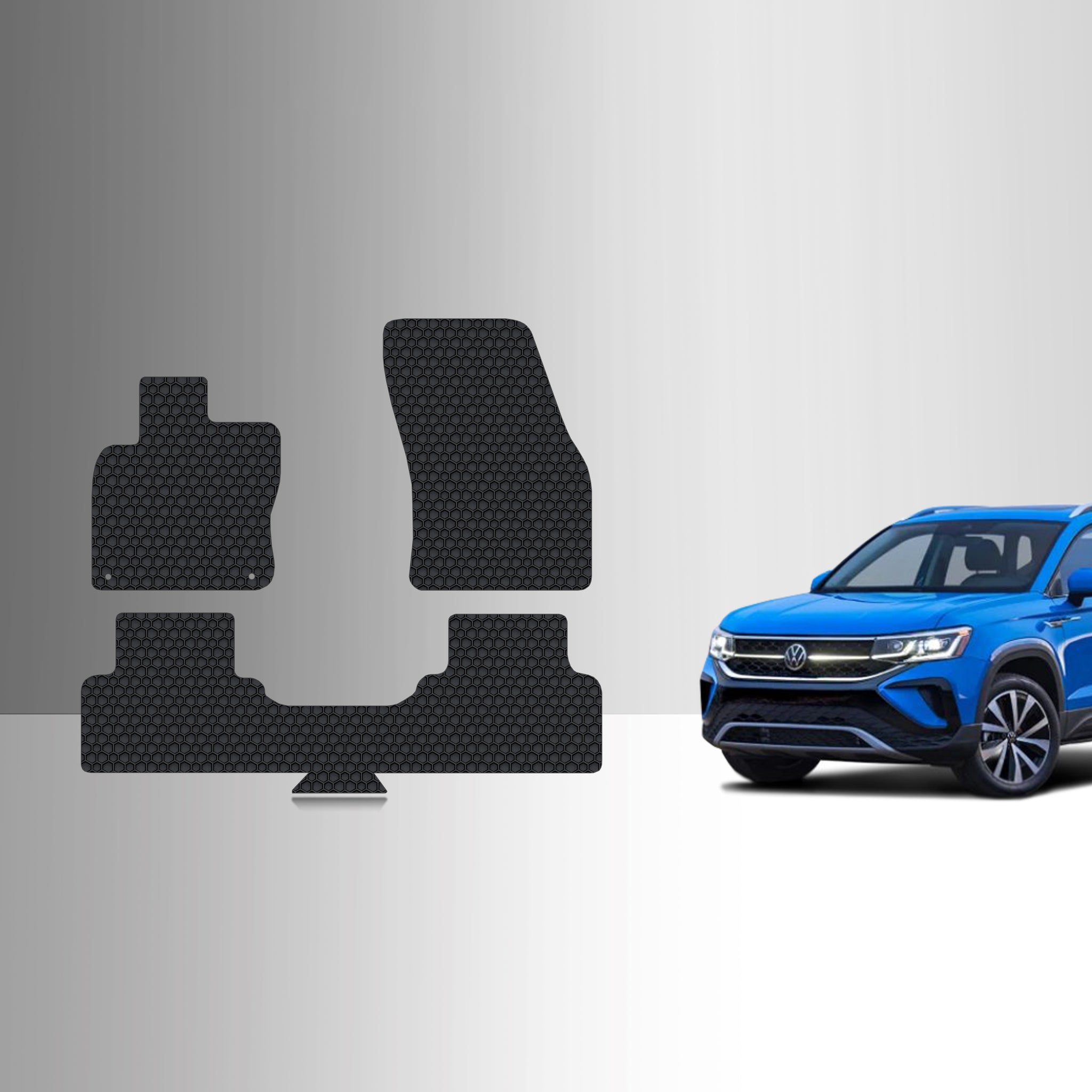 CUSTOM FIT FOR VOLKSWAGEN Taos 2021 1st & 2nd Row