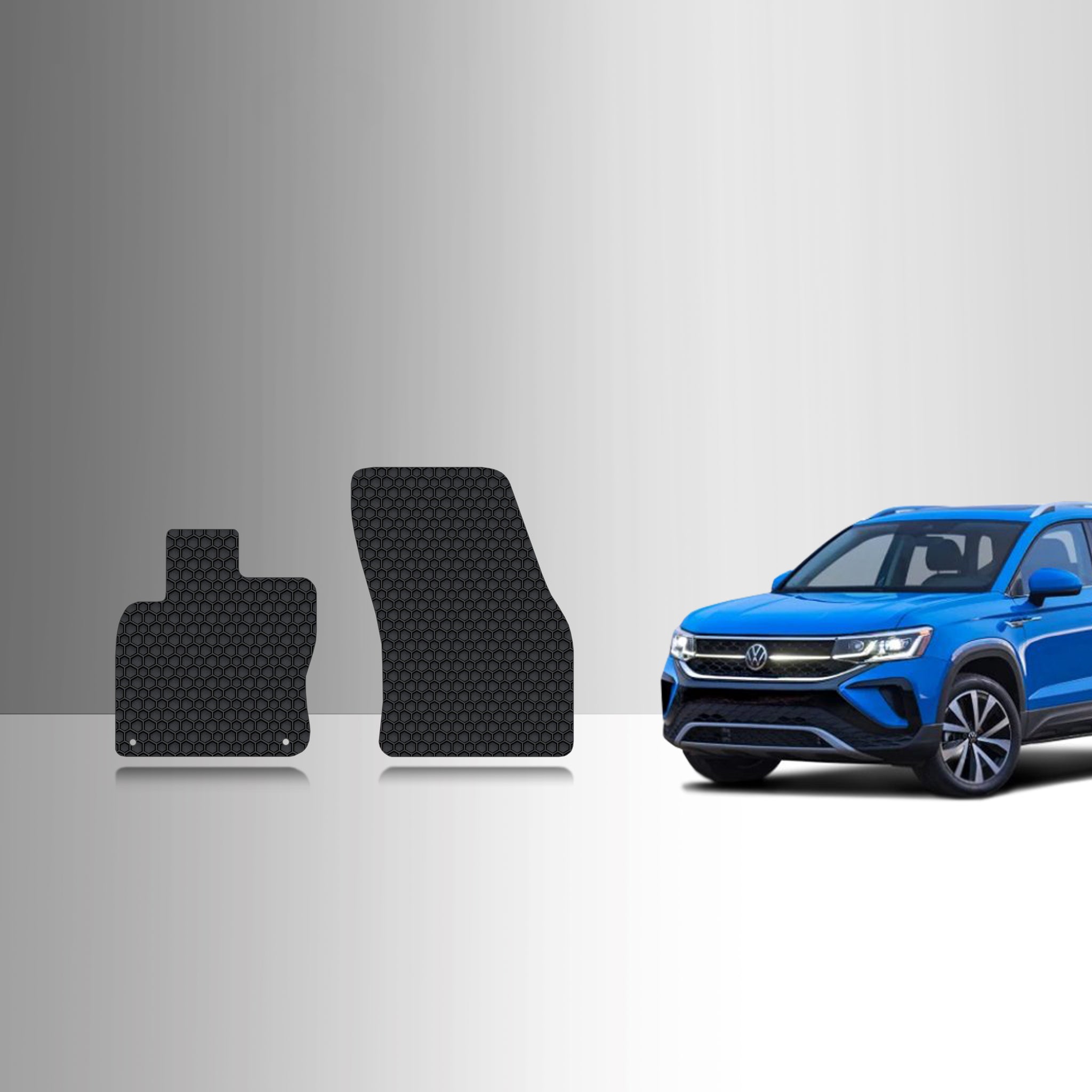 CUSTOM FIT FOR VOLKSWAGEN Taos 2024 Two Front Mats