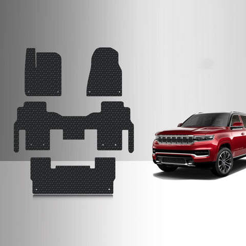 CUSTOM FIT FOR JEEP Wagoneer 7 Seater with 2nd row Console 2023 Front Row 2nd Row 3rd Row