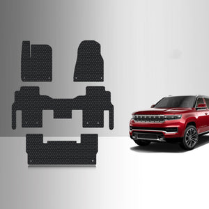CUSTOM FIT FOR JEEP Wagoneer 7 Seater with 2nd row Console 2024 Front Row 2nd Row 3rd Row
