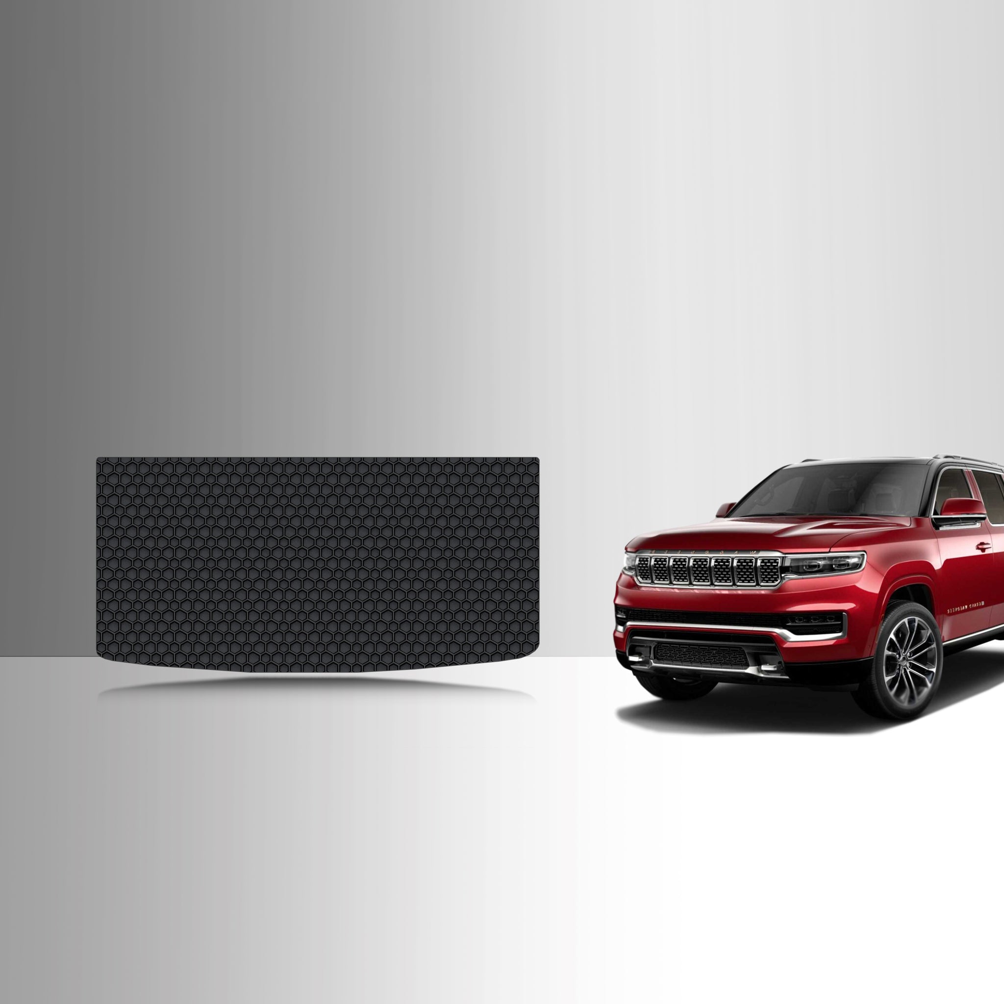 CUSTOM FIT FOR JEEP Wagoneer 2024 Cargo Mat (3rd Row Fold Up)
