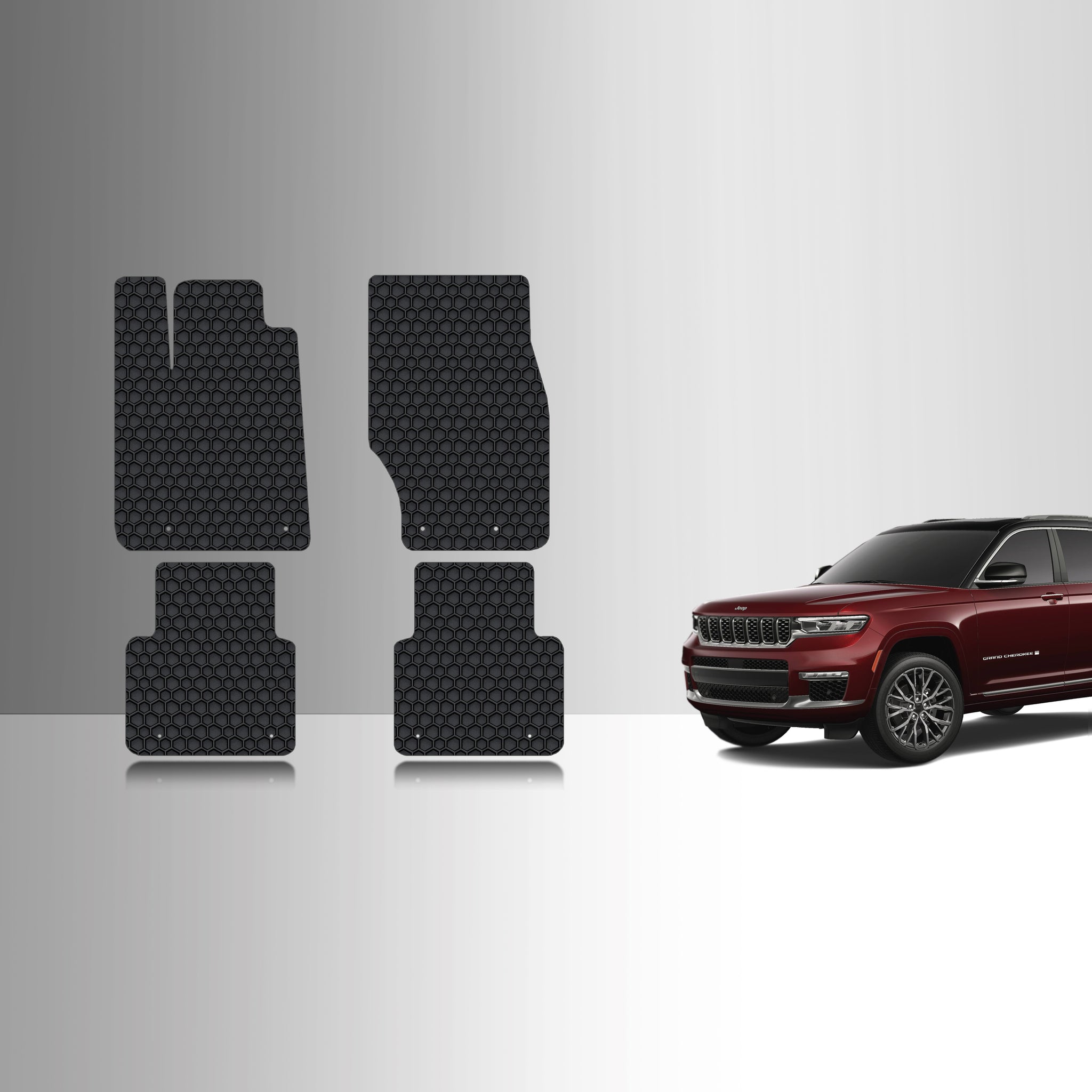 CUSTOM FIT FOR JEEP Grand Cherokee L 2023 1st & 2nd Row 6 Seater