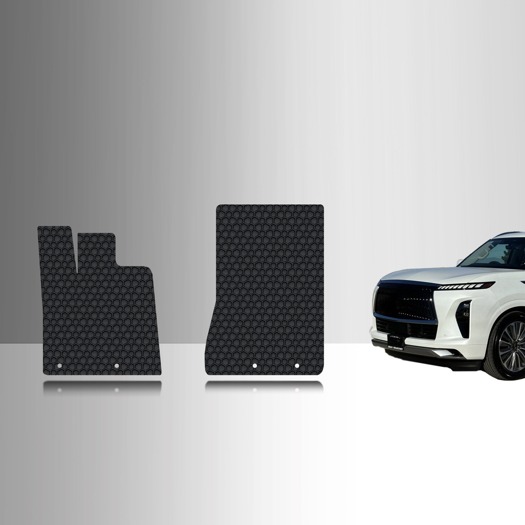 CUSTOM FIT FOR INFINITI QX80 2025 Two Front Mats