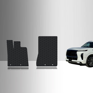 CUSTOM FIT FOR INFINITI QX80 2026 Two Front Mats