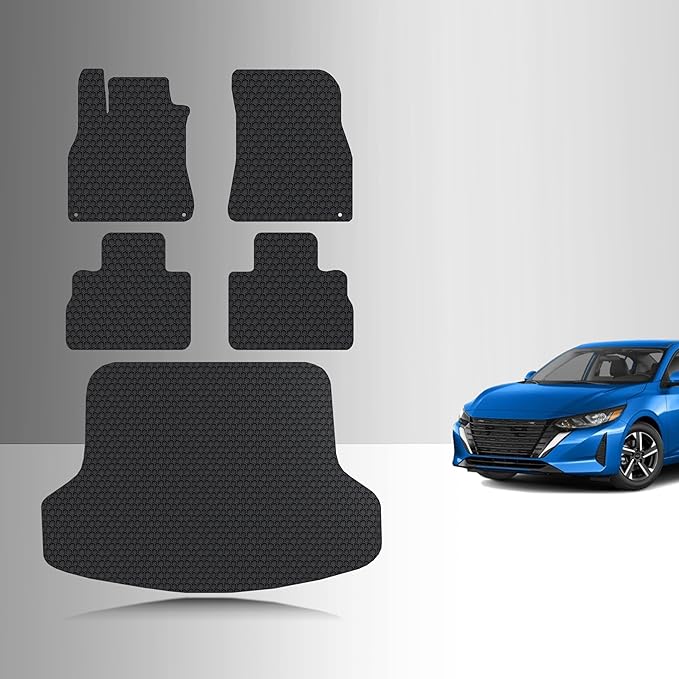 CUSTOM FIT FOR NISSAN Sentra 2026 Full Set Floor + Cargo Mats